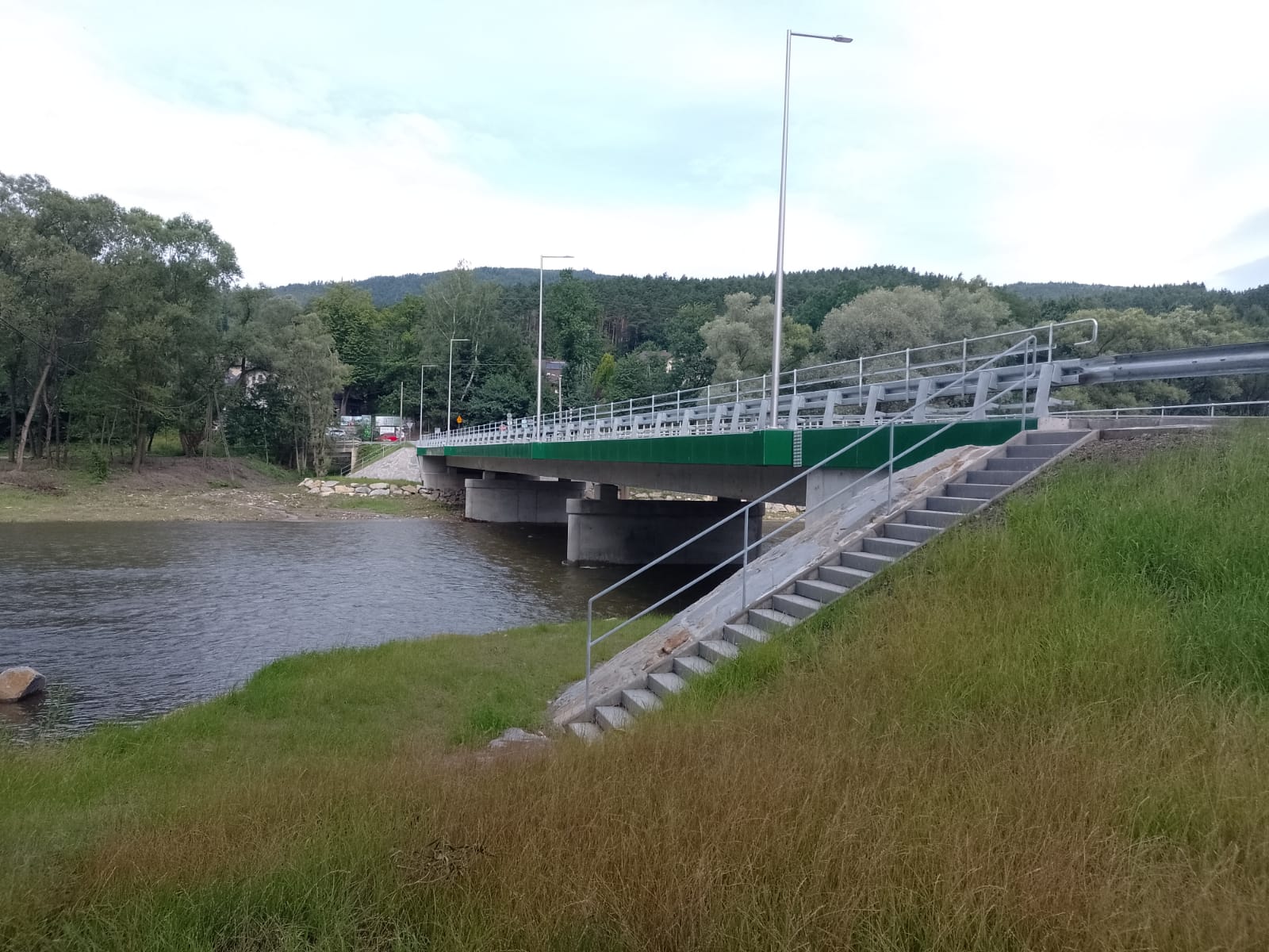 Most na rzece Soła w Węgierskiej Górce